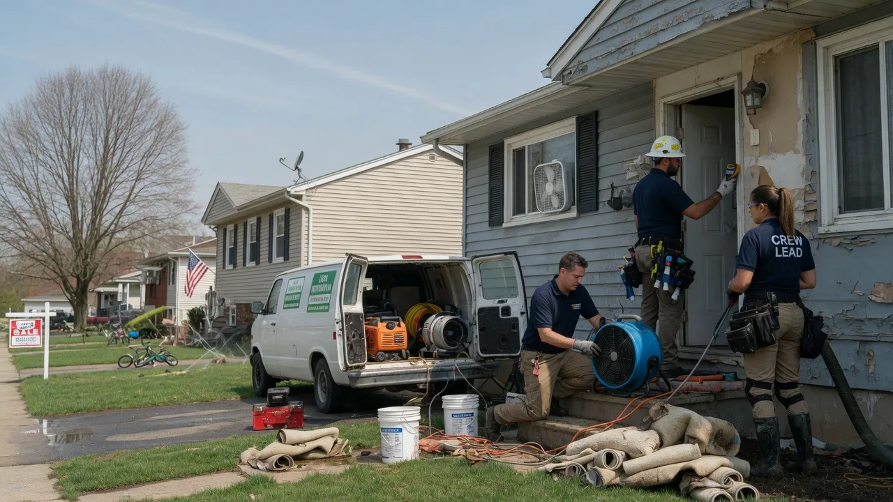 Flood Cleanup in Fort Monroe, VA near me